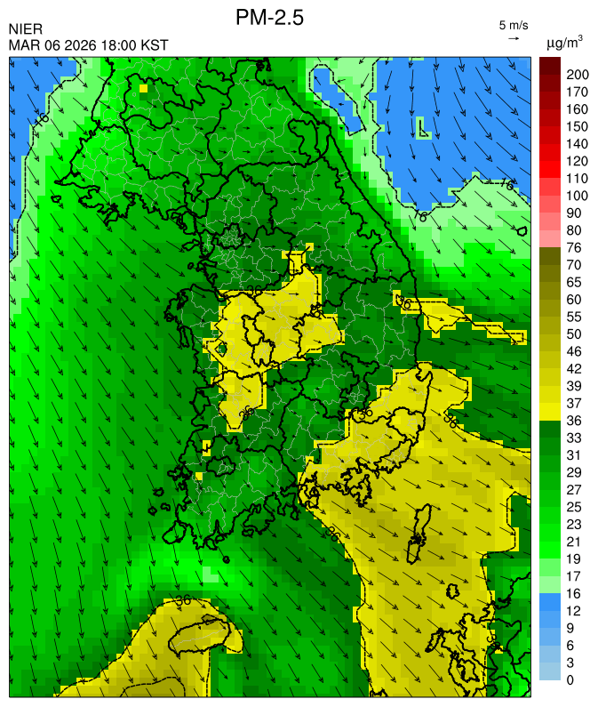 18:00 KST PM-2.5 예측모델