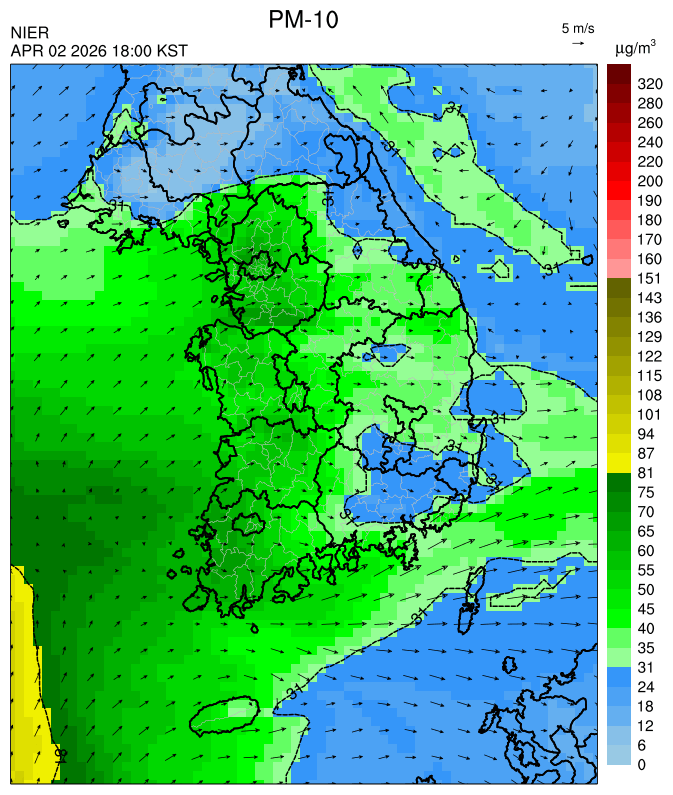 18:00 KST PM-10 예측모델