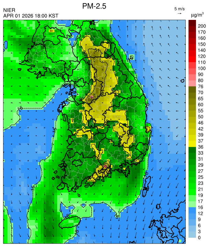 18:00 KST PM-2.5예측모델