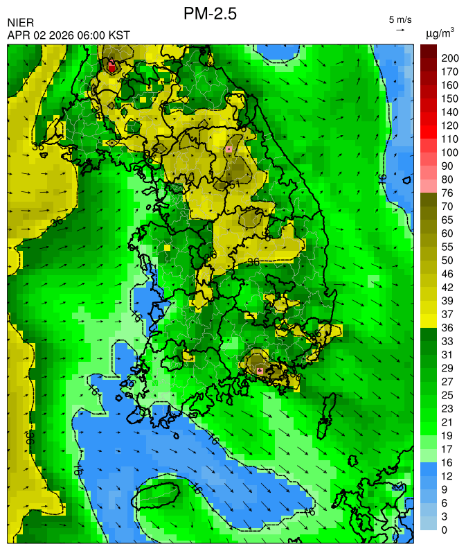 06:00 KST PM-2.5 예측모델
