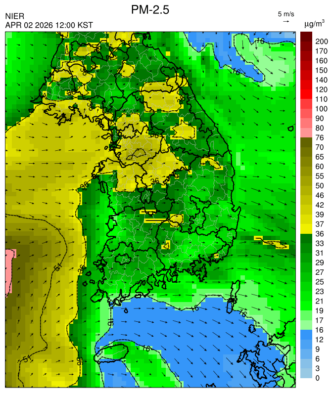 12:00 KST PM-2.5 예측모델