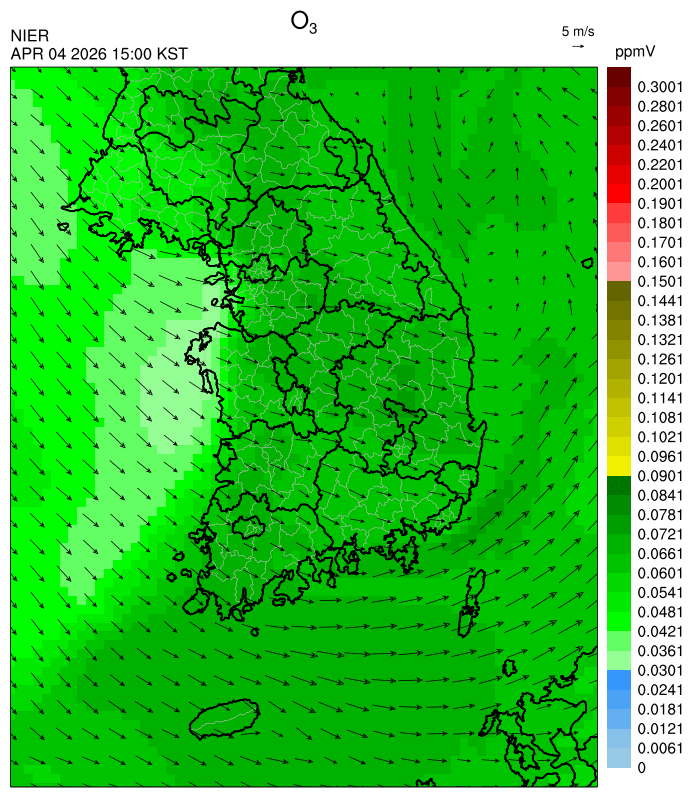 12:00 KST O₃ 예측모델