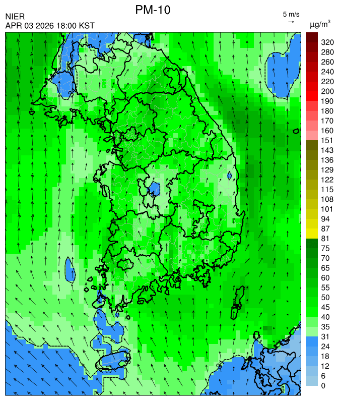 18:00 KST PM-10 예측모델