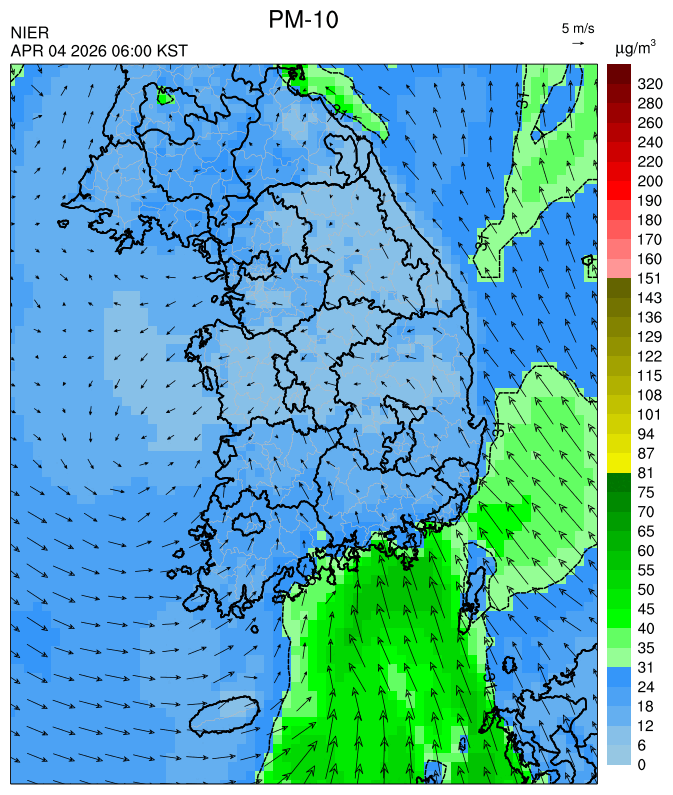 06:00 KST PM-10 예측모델