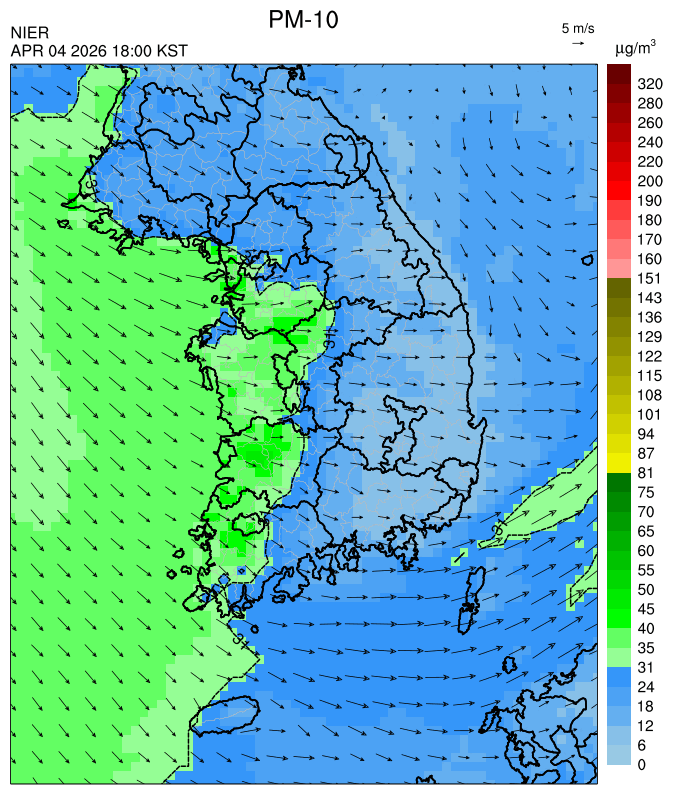 18:00 KST PM-10 예측모델