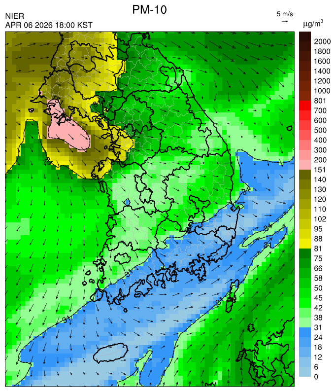 18:00 KST PM-10 예측모델