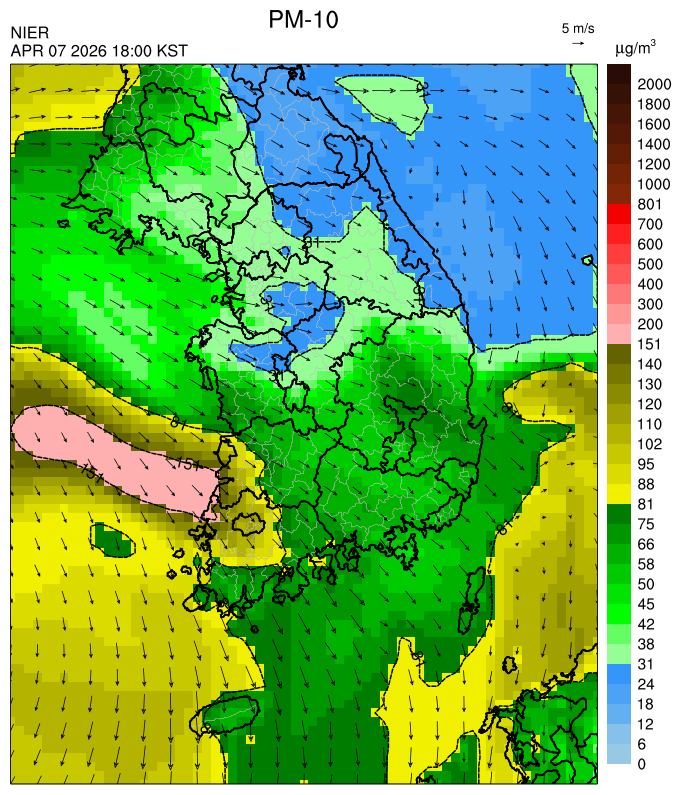 18:00 KST PM-10 예측모델