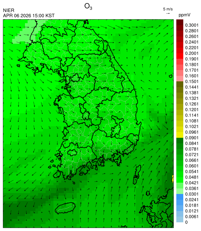 15:00 KST O₃ 예측모델