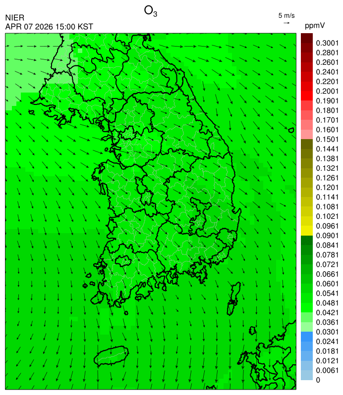 12:00 KST O₃ 예측모델