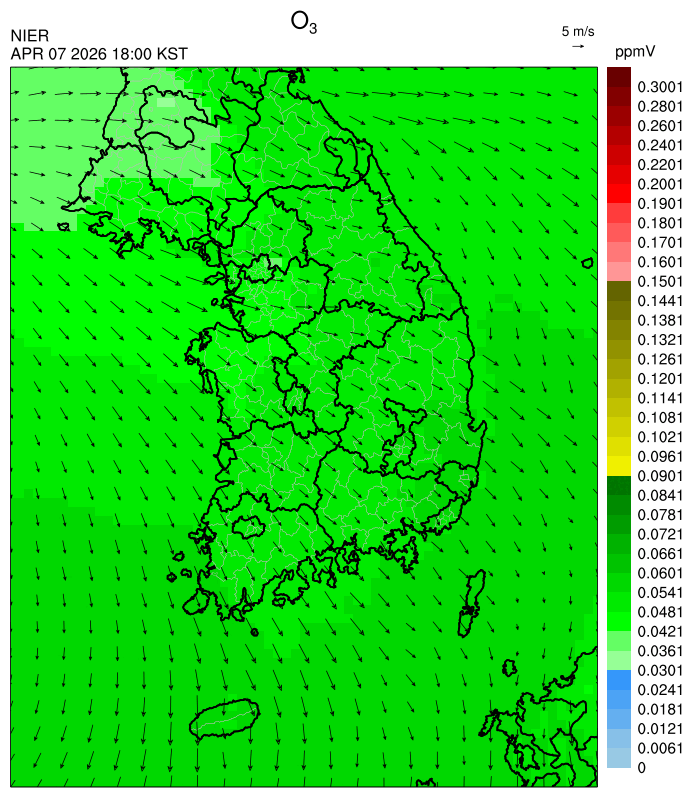 12:00 KST O₃ 예측모델