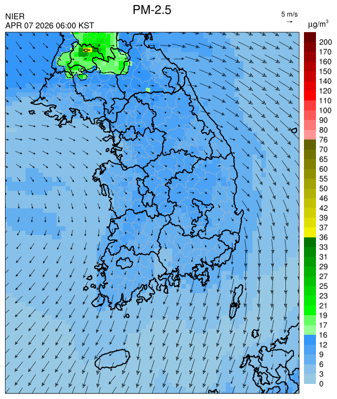 06:00 KST PM-2.5 예측모델