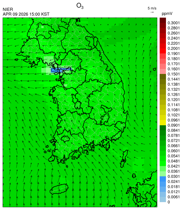12:00 KST O₃ 예측모델