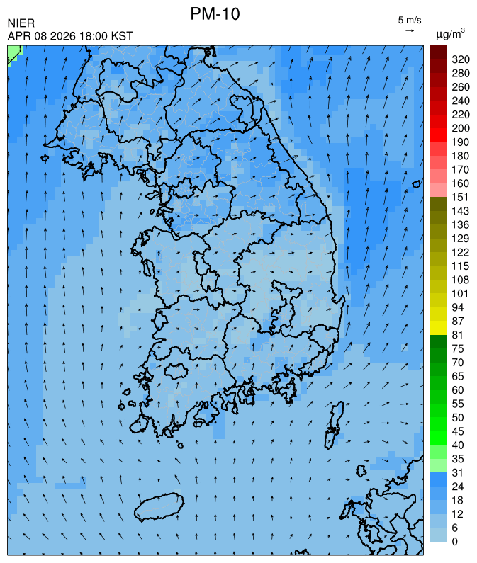 18:00 KST PM-10 예측모델
