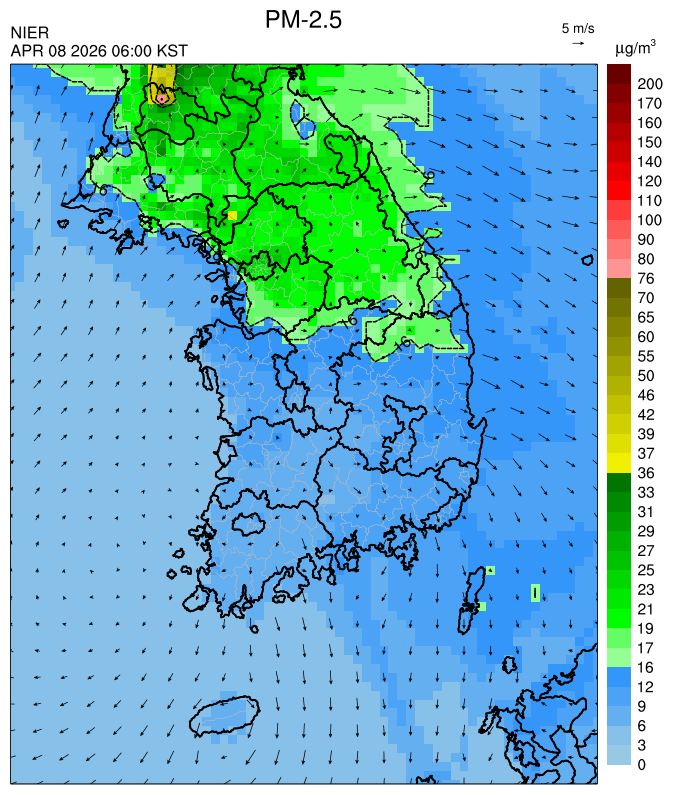 06:00 KST PM-2.5 예측모델