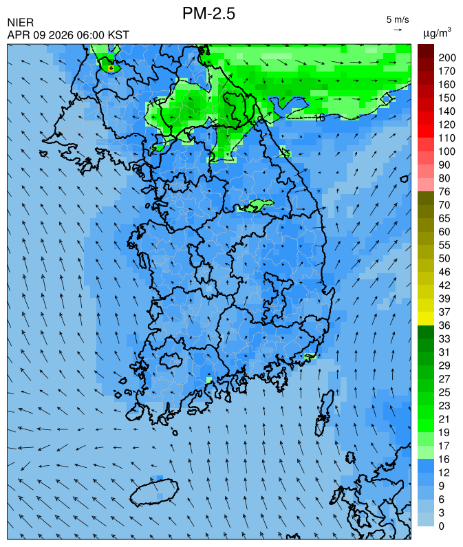 06:00 KST PM-2.5 예측모델