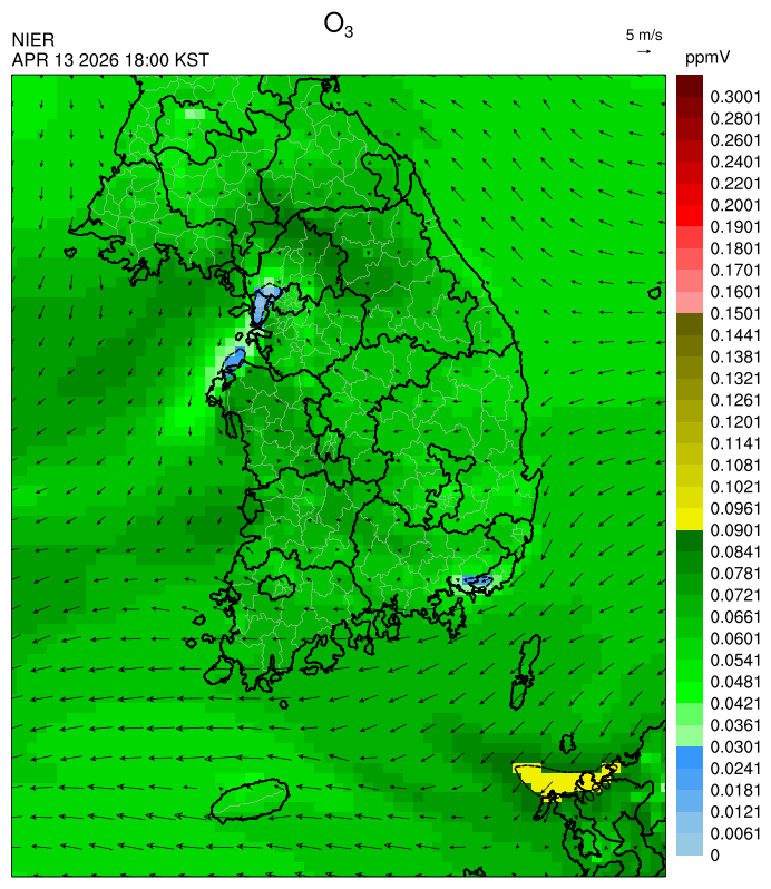 12:00 KST O₃ 예측모델