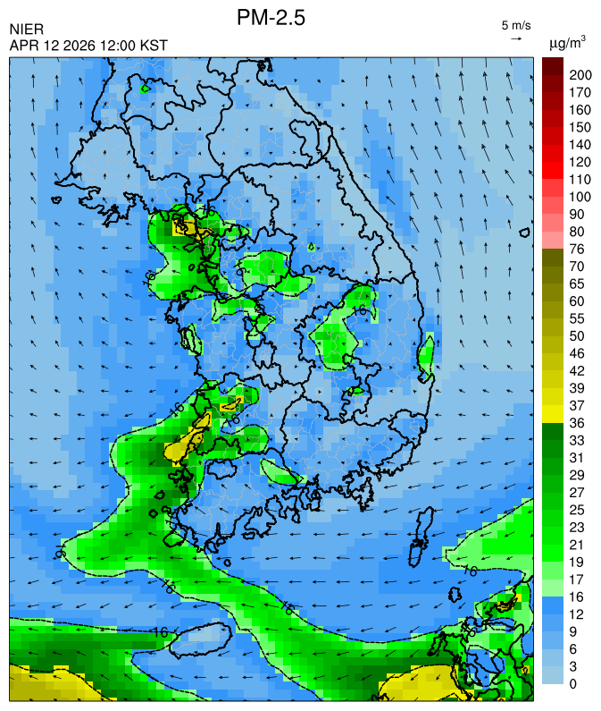 12:00 KST PM-2.5예측모델