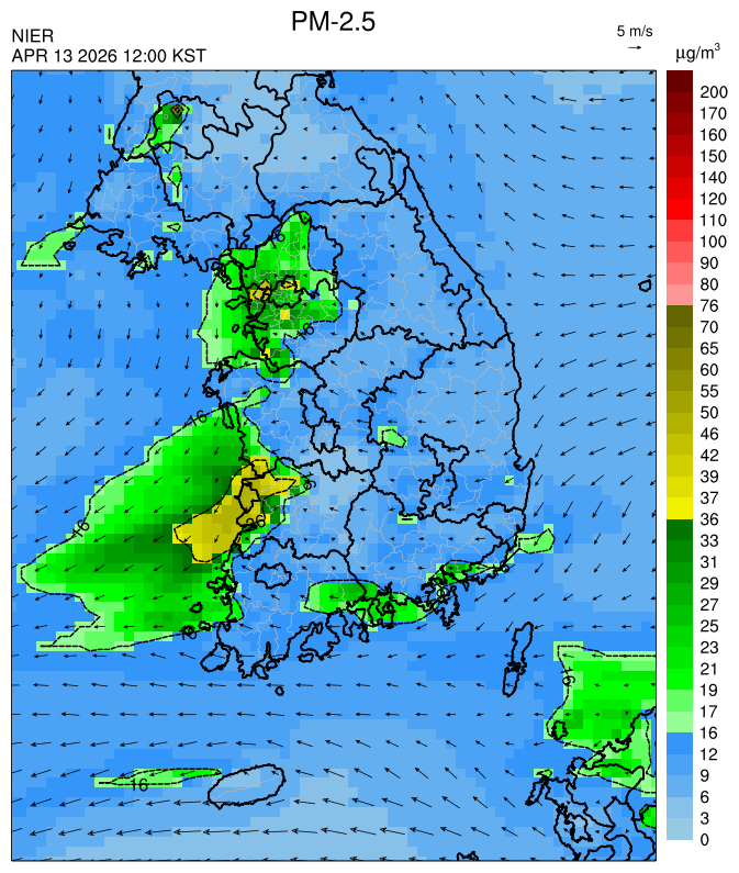 12:00 KST PM-2.5 예측모델