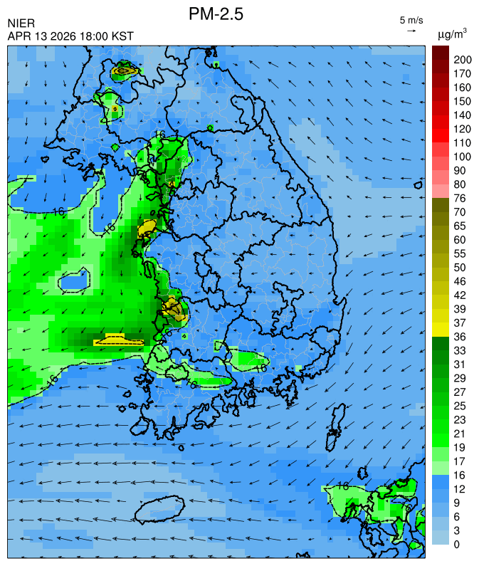 18:00 KST PM-2.5 예측모델