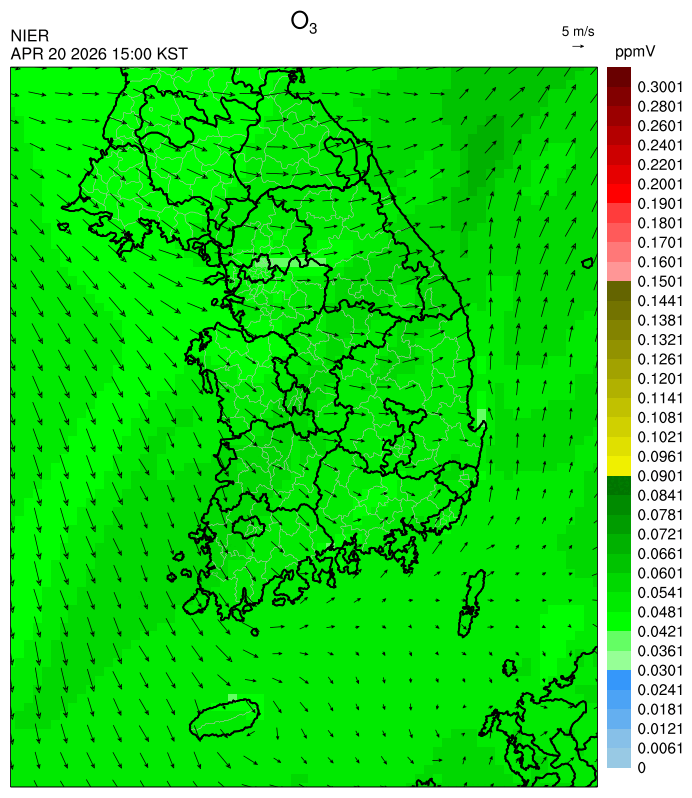 12:00 KST O₃ 예측모델