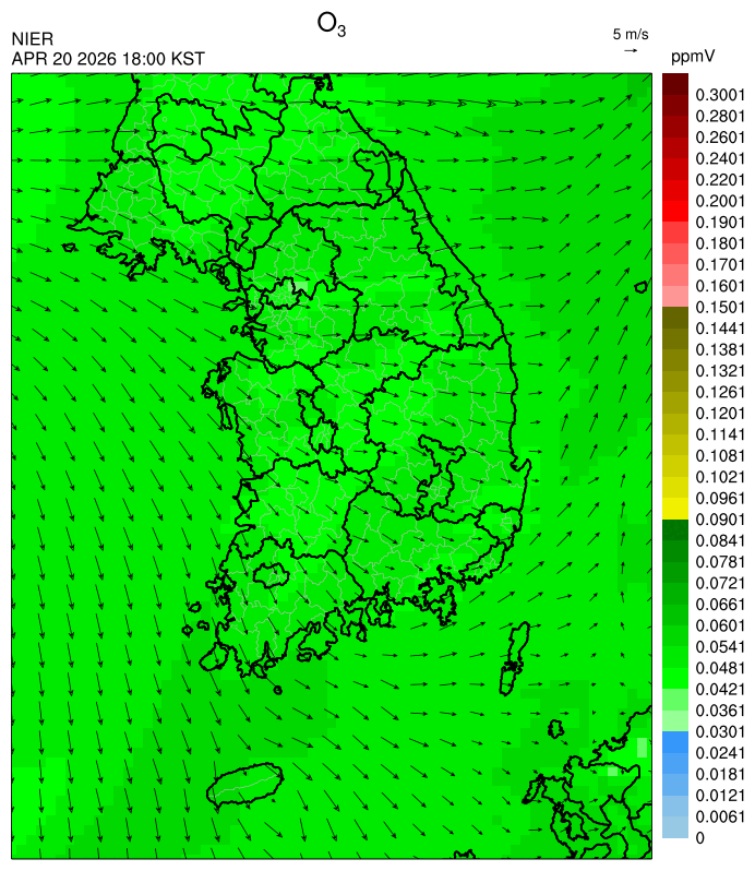 12:00 KST O₃ 예측모델