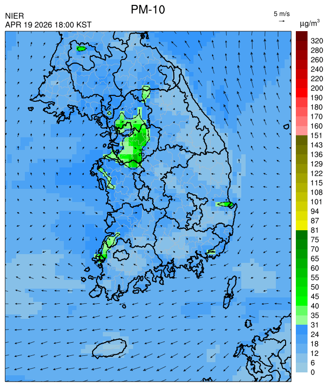 18:00 KST PM-10 예측모델