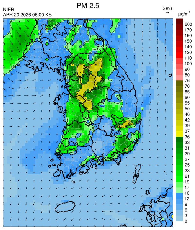 06:00 KST PM-2.5 예측모델