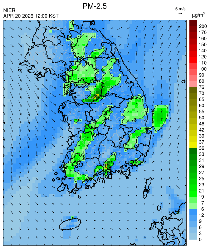 12:00 KST PM-2.5 예측모델