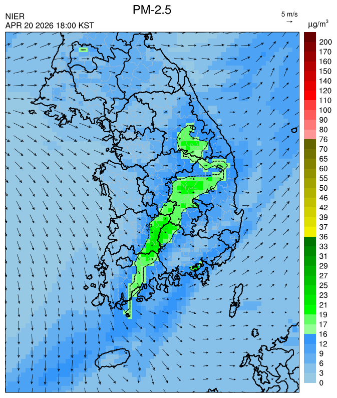 18:00 KST PM-2.5 예측모델