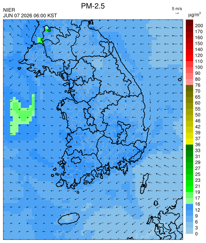 06:00 KST PM-2.5 예측모델