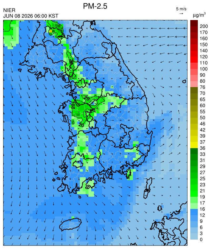 06:00 KST PM-2.5 예측모델