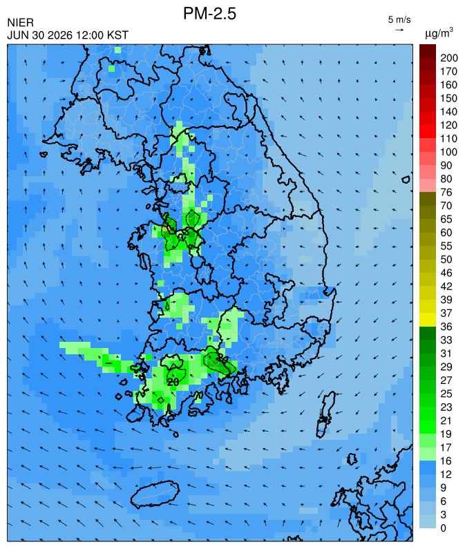 12:00 KST PM-2.5 예측모델