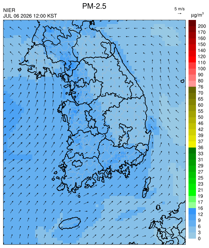 12:00 KST PM-2.5 예측모델