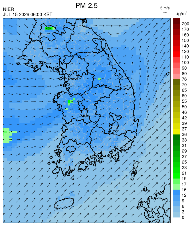 06:00 KST PM-2.5 예측모델