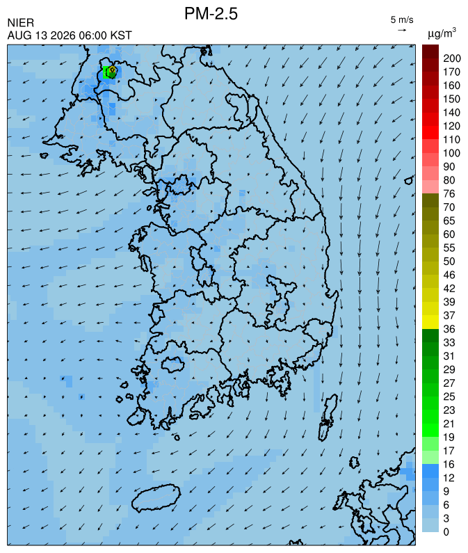 06:00 KST PM-2.5 예측모델