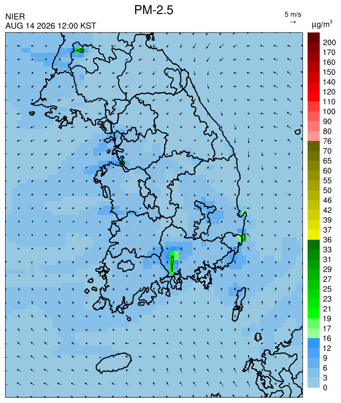 12:00 KST PM-2.5 예측모델