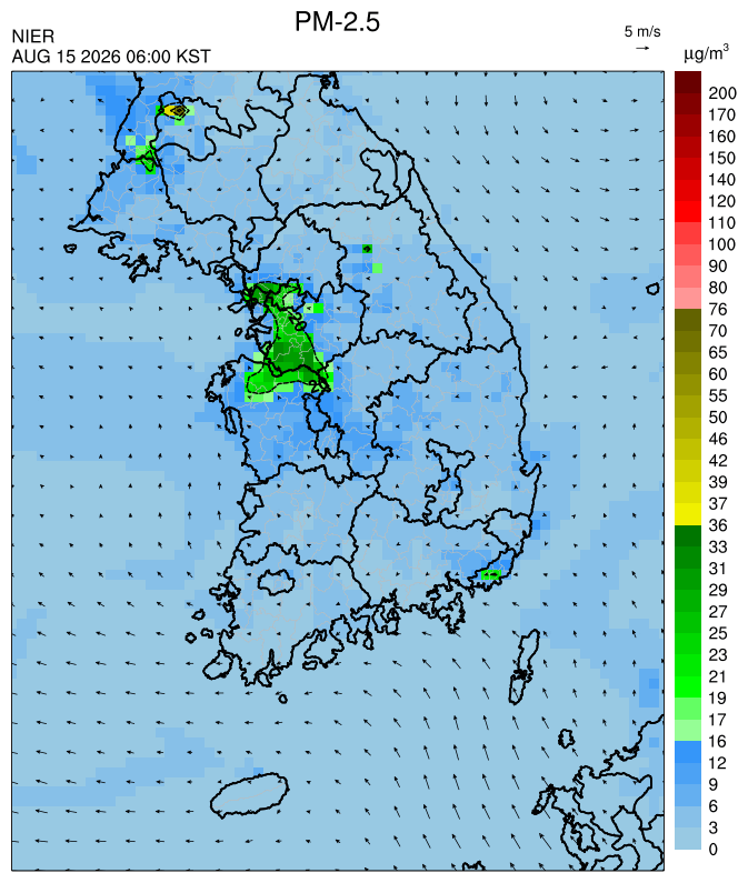 06:00 KST PM-2.5 예측모델