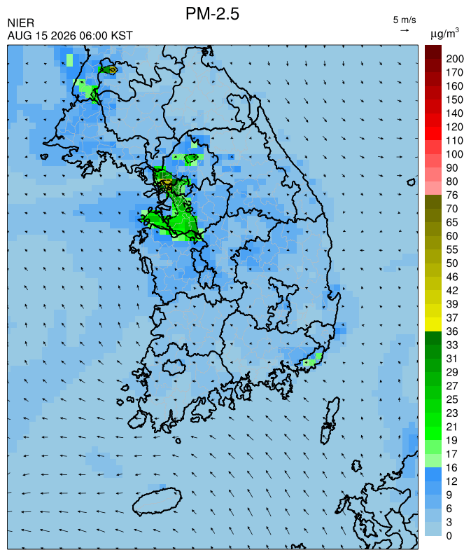 06:00 KST PM-2.5 예측모델